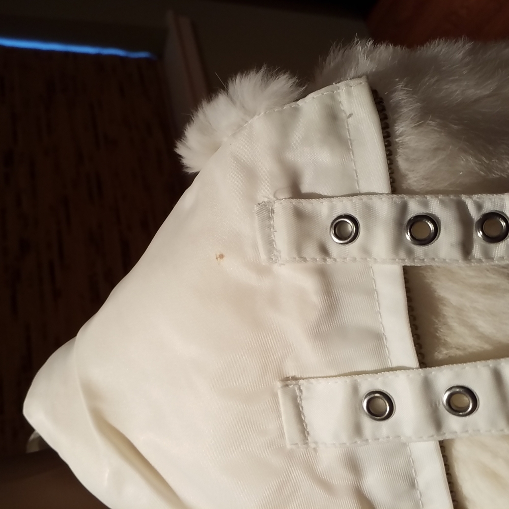 Jacket Genuine Rabbit Reversible Size L - Picture 8 of 14